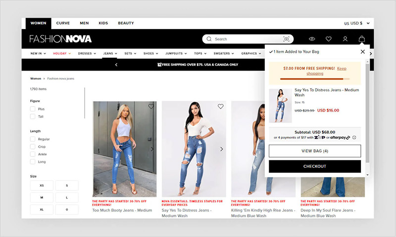 Ejemplo de sitio web Shopify 2