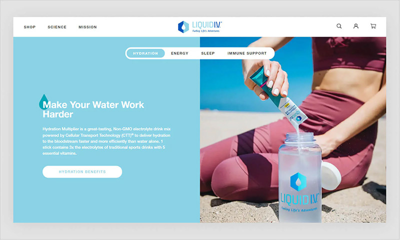 Ejemplo de sitio web Shopify 4